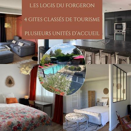 Saint-Jean-des-Mauvrets Les Logis Du Forgeron, Gites De Groupe Entre Loire & Vignes מראה חיצוני תמונה