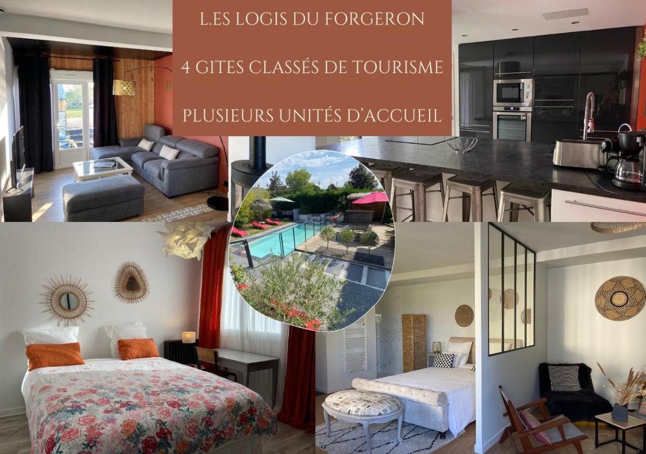 Saint-Jean-des-Mauvrets Les Logis Du Forgeron, Gites De Groupe Entre Loire & Vignes מראה חיצוני תמונה
